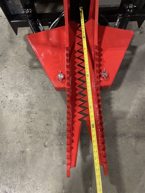 grubber and stacker for skid stear|skid steer tree grubber attachment.